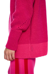 Sweater mit Troyer - Knitted in Germany